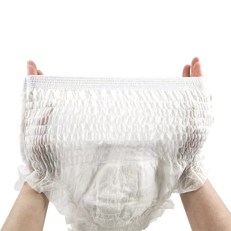 Manufacturer-Custom-Disposable-Adult-Incontinence-Diaper-and-Training-Pant-for-Old-Women Manufacturer Custom Disposable Adult Incontinence Diaper and Training Pant for Old Women