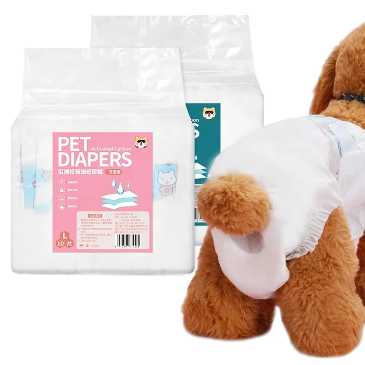Manufacturer-Quick-Absorb-Training-Puppy-Urine-Bowel-Pet-Dog-Diapers-Female Manufacturer Quick Absorb Training Puppy Urine Bowel Pet Dog Diapers Female