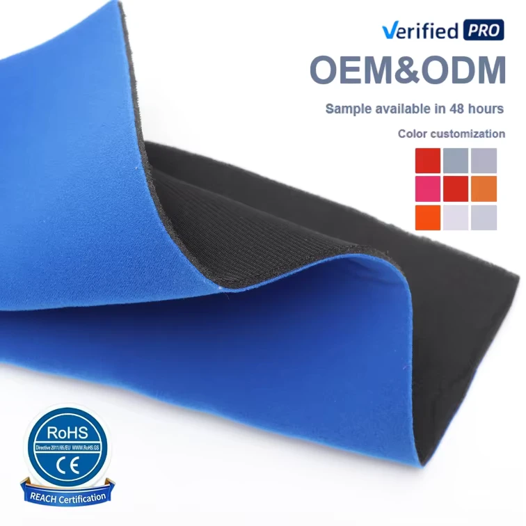 Medical-Grade-Breathable-Nylon-Velvet-Laminated-Foam-Fabric-Plus-Mesh-Fabric-Applicable-to-Medical-Orthopedic-Brace-Knee-Support Medical Grade Breathable Nylon Velvet Laminated Foam Fabric Plus Mesh Fabric Applicable to Medical Orthopedic Brace Knee Support