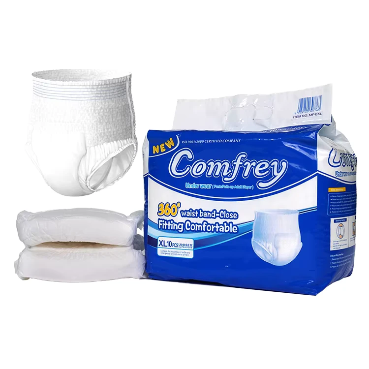 Men-Women-Disposable-Thick-Super-Absorption-Soft-Breathable-Incontinence-Adult-Pull-up-Diaper-Pants Men Women Disposable Thick Super Absorption Soft Breathable Incontinence Adult Pull up Diaper Pants