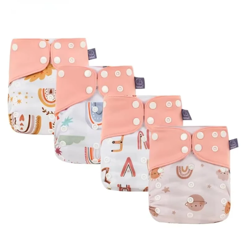Nature-BSCI-Baby-Adjustable-Reusable-Gray-Mesh-Cloth-Diapers-for-Babies-Custom-Newborn-Cloth-Diapers Nature BSCI Baby Adjustable Reusable Gray Mesh Cloth Diapers for Babies Custom Newborn Cloth Diapers