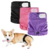 New Arrival Reusable Puppy Diaper Washable Dog Diapers for Female Pet Dog Reusable Belly Band Wrap 3