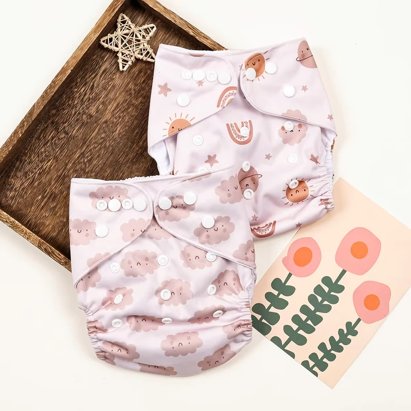New-Cute-Designs-Pocket-Washable-Cloth-Nappies-Reusable-Ecological-Cloth-Diapers-for-Babies-Custom-Services-Available New Cute Designs Pocket Washable Cloth Nappies Reusable Ecological Cloth Diapers for Babies Custom Services Available
