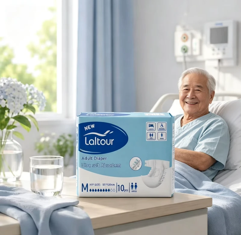 OEM-Adult-Diapers-for-Incontinence-Care-Disposable-High-Absorbency-Leak-Guard-Protection-Soft-Comfortable-Design OEM Adult Diapers for Incontinence Care Disposable High Absorbency Leak Guard Protection Soft Comfortable Design