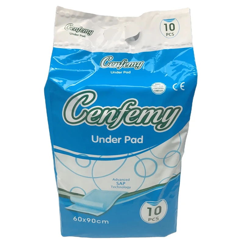 OEM-Adult-Disposable-Medical-Incontinence-Absorbent-Underpad-60x90-Free-Sample-Hospital-Blue-Color-Urine-Bed-Pad OEM Adult Disposable Medical Incontinence Absorbent Underpad 60x90 Free Sample Hospital Blue Color Urine Bed Pad