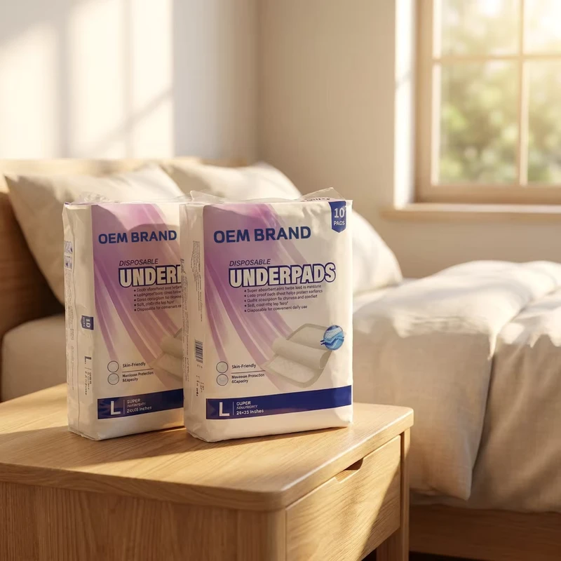 OEM-Adult-Underpads-3-Ply-Non-Woven-Fabric-Waterproof-Disposable-for-South-America-Hospital-and-Home-Care OEM Adult Underpads 3 Ply Non Woven Fabric Waterproof Disposable for South America Hospital and Home Care