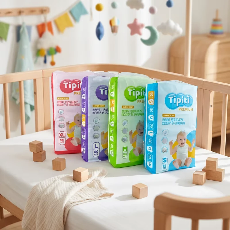 OEM-Custom-Disposable-Baby-Diapers-Soft-Breathable-Non-Woven-Leak-Guard-Nappies OEM Custom Disposable Baby Diapers Soft Breathable Non Woven Leak Guard Nappies