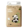 OEM Eco-Friendly Bamboo & Cotton Disposable Baby Diapers with 3D Leak Prevention and Soft Breathable Absorption for Babies 2 OEM Eco Friendly Bamboo Cotton Disposable Baby Diapers with 3D Leak Prevention and Soft Breathable Absorption for Babies