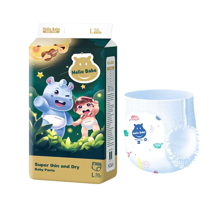 OEM-Novel-Design-Baby-Training-Pull-Up-Pants-Diaper-Low-Price-for-Toddlers-China OEM Novel Design Baby Training Pull Up Pants Diaper Low Price for Toddlers China