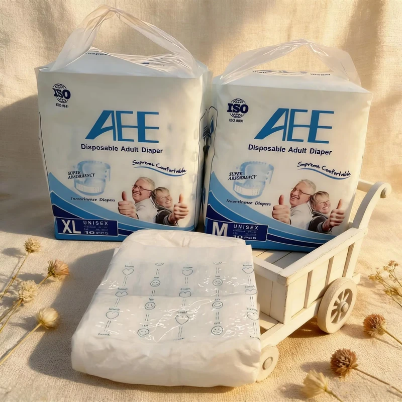 OEM-OBM-Super-Thick-Elderly-Nappies-Ladies-Incontinence-Adult-Diaper-Soft-Disposable-Adult-Diapers-with-Super-Absorption OEM OBM Super Thick Elderly Nappies Ladies Incontinence Adult Diaper Soft Disposable Adult Diapers with Super Absorption