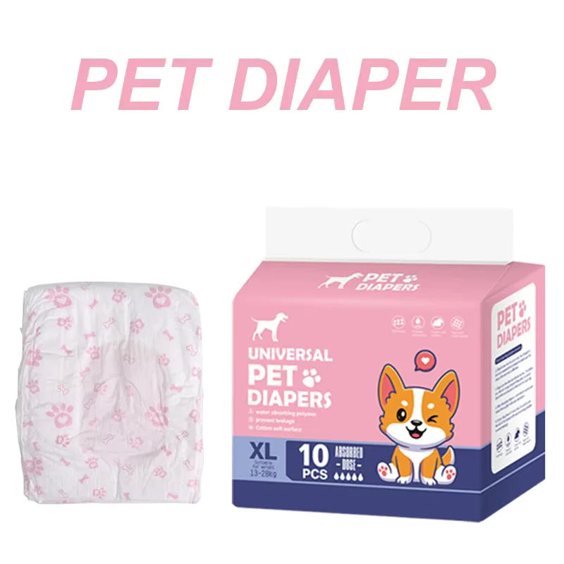 OEM-ODM-Disposable-Pet-Diaper-Waterproof-Breathable-Female-Dog-Diapers-Eco-friendly-Disposable-Puppy-Pet-Diapers OEM ODM Disposable Pet Diaper Waterproof Breathable Female Dog Diapers Eco friendly Disposable Puppy Pet Diapers