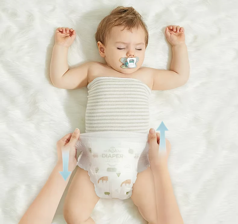 OEM-ODM-High-Quality-Baby-Pull-up-Pants-Fashion-Disposable-European-Angel-Baby-Diaper-Training-Pants OEM ODM High Quality Baby Pull up Pants Fashion Disposable European Angel Baby Diaper Training Pants