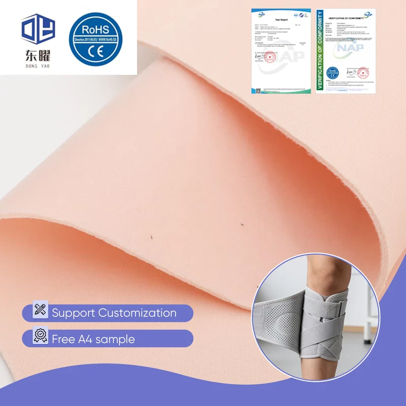 OEM-ODM-Velvet-Laminated-Sponge-Foam-Fabric-Medium-Weight-Breathable-Eco-Friendly-for-Boys-Girls-Medical-Care-Waist-Support OEM ODM Velvet Laminated Sponge Foam Fabric Medium Weight Breathable Eco Friendly for Boys Girls Medical Care Waist Support
