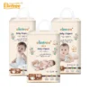 OEM Premium Baby Diapers with Tabs Sensitive Skin Disposable Diapers for Swaddlers Toddlers Factory Bulk Supply