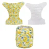 One Size Reusable Custom Print Washable Cloth Diaper Soft Leakproof Absorbent for Newborn 1 One Size Reusable Custom Print Washable Cloth Diaper Soft Leakproof Absorbent for Newborn