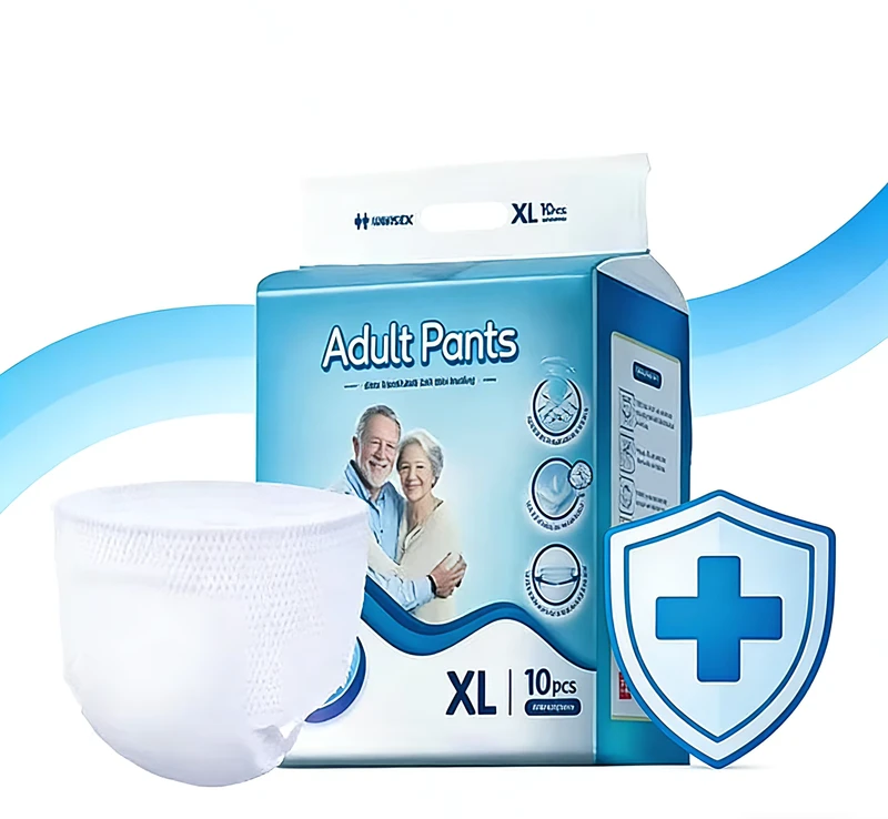 Overnight-High-Absorbency-Adult-Diaper-Pants-Leak-Proof-Non-Woven-Disposable-for-Brand-Cooperation Overnight High Absorbency Adult Diaper Pants Leak Proof Non Woven Disposable for Brand Cooperation