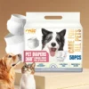 Pet Diaper Super Absorbent Large Small Male Disposable Diapers New Dog Nappies