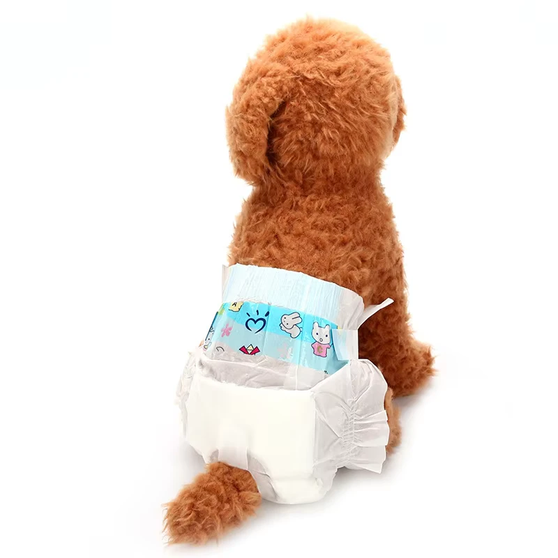 Pet-Diapers-Dog-Sanitary-Pants-Safety-Pants-Non-Woven-Fabric-Breathable-Disposable-Nappies Pet Diapers Dog Sanitary Pants Safety Pants Non Woven Fabric Breathable Disposable Nappies