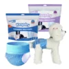 Pet Pull up Pants Diaper for Female Dog Cats Disposable 1 Pet Pull up Pants Diaper for Female Dog Cats Disposable
