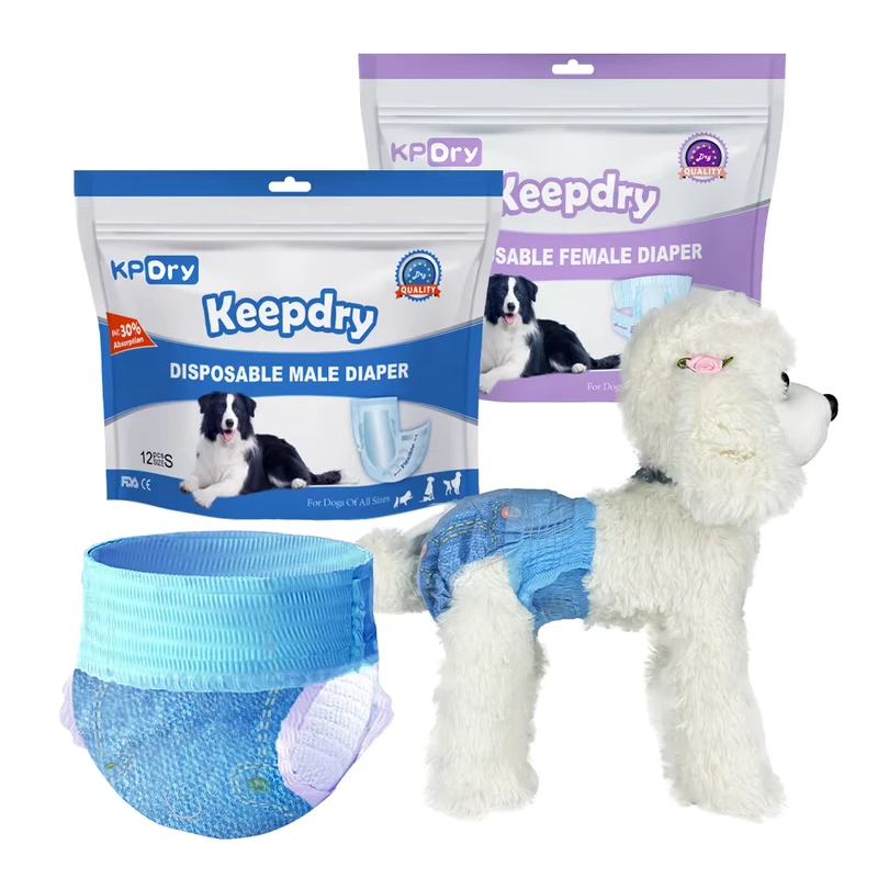 Pet-Pull-up-Pants-Diaper-for-Female-Dog-Cats-Disposable Pet Pull up Pants Diaper for Female Dog Cats Disposable