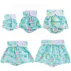 Pet Soft Printed Cloth Female Dog Diapers 3Pack Washable Reusable with Leak Guard for Puppies in Heat 1 Pet Soft Printed Cloth Female Dog Diapers 3Pack Washable Reusable with Leak Guard for Puppies in Heat