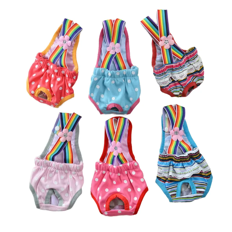 Pet-Vests-Dog-Diapers-Solid-Summer-100-Cotton-Polyester-Eco-Friendly-Cute-Design-Physiological-Clothing-Sanitary-Pants Pet Vests Dog Diapers Solid Summer 100 Cotton Polyester Eco Friendly Cute Design Physiological Clothing Sanitary Pants
