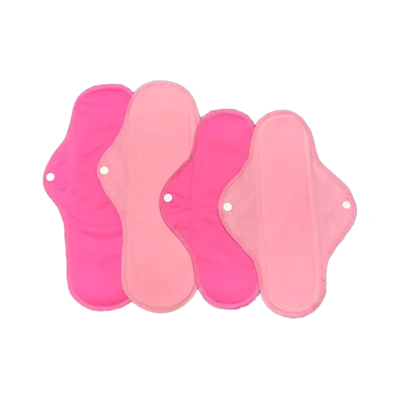 Pink-Polar-Fleece-Reusable-Washing-Sanitary-Pad-Set-Reusable-Washable-Menstrual-Pad-Reusable-Cotton-Sanitary-Napkin Pink Polar Fleece Reusable Washing Sanitary Pad Set Reusable Washable Menstrual Pad Reusable Cotton Sanitary Napkin