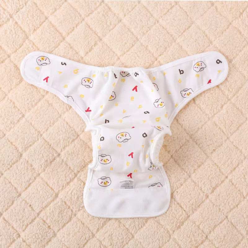Polyester-Baby-Diaper-Reusable-Cloth-Soft-Breathable-Fit Polyester Baby Diaper Reusable Cloth Soft Breathable Fit