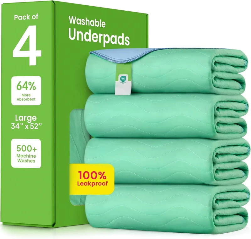 Premium-Absorbency-Reusable-Incontinence-Pads-Washable-Underpads-Pet-Pee-Pads Premium Absorbency Reusable Incontinence Pads Washable Underpads Pet Pee Pads
