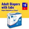 Premium Quality Disposable Adult Diapers with Leak Guard and High Absorbency Unique Printed Designs on Non Woven Fabric 2 Premium Quality Disposable Adult Diapers with Leak Guard and High Absorbency Unique Printed Designs on Non Woven Fabric