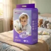 Premium Ultra Thin 2mm Baby Diapers Super Absorbent Disposable Nappies with Wetness Indicator and Magic Tape 1 Premium Ultra Thin 2mm Baby Diapers Super Absorbent Disposable Nappies with Wetness Indicator and Magic Tape