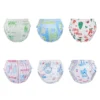 Print Organic Cotton Baby Nappies Washable Reusable 2 Print Organic Cotton Baby Nappies Washable Reusable
