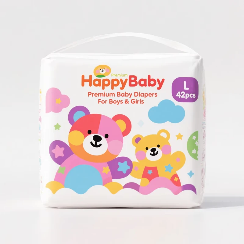 Private-Label-Disposable-Baby-Diapers-Nappies-With-Super-High-Absorbency-3D-Leak-Prevention-Non-Woven-Fabric Private Label Disposable Baby Diapers Nappies With Super High Absorbency 3D Leak Prevention Non Woven Fabric