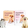 Private label Thickened Nonwoven Fabric Disposable Pet Pee Pads Absorbent Cat Dog Hygiene Products Made in China