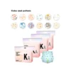 Pull up Disposable Cotton Baby Diapers Super Soft Breathable 3D Leak Guard Dry Design Printed Feature Sizes M XXXXL