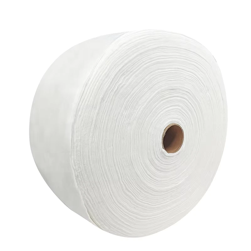 Pure-Cosmetic-Makeup-Remover-Spunlace-Fabric-3-Ply-Factory-Jumbo-Roll-Nonwoven-Raw-Material-for-Cotton-Pads Pure Cosmetic Makeup Remover Spunlace Fabric 3 Ply Factory Jumbo Roll Nonwoven Raw Material for Cotton Pads