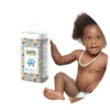 Q kiss Custom Private Label Non Woven Fabric Printed Disposable Baby Diapers 3D Leak Prevention Free Sample Japanese Mom Nappies 2 Q kiss Custom Private Label Non Woven Fabric Printed Disposable Baby Diapers 3D Leak Prevention Free Sample Japanese Mom Nappies