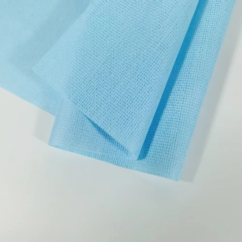 Raw-Material-Spunlace-Viscose-PE-FILM-Laminated-Non-Woven-Fabric-for-Making-Medical-Absorbent-Pad Raw Material Spunlace Viscose PE FILM Laminated Non Woven Fabric for Making Medical Absorbent Pad