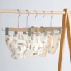 Reusable Cotton Baby Cloth Nappy Washable Infant Diaper Soft Breathable Eco Friendly Printed 3D Leak Prevention