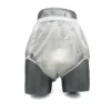 Reusable TPU Adult Diaper Pants Frosted Transparent Waterproof Leak Proof Adult Diaper Pant for Incontinence Management 1 Reusable TPU Adult Diaper Pants Frosted Transparent Waterproof Leak Proof Adult Diaper Pant for Incontinence Management