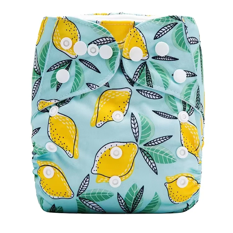 Reusable-Washable-Modern-Cloth-Diapers-Babies-Waterproof-Printed-Ecological-Pocket-Diaper-3-layer-Microfiber-Insert Reusable Washable Modern Cloth Diapers Babies Waterproof Printed Ecological Pocket Diaper 3 layer Microfiber Insert