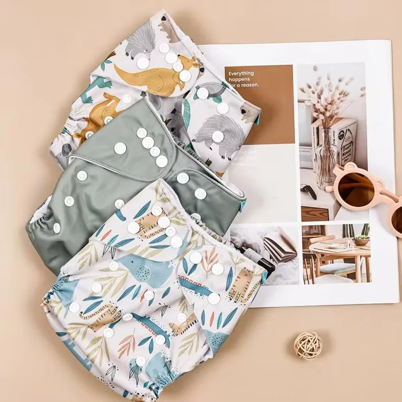 Reusable-Waterproof-Baby-Breathable-Nappy-One-Size-Adjustable-Baby-Cloth-Diapers Reusable Waterproof Baby Breathable Nappy One Size Adjustable Baby Cloth Diapers