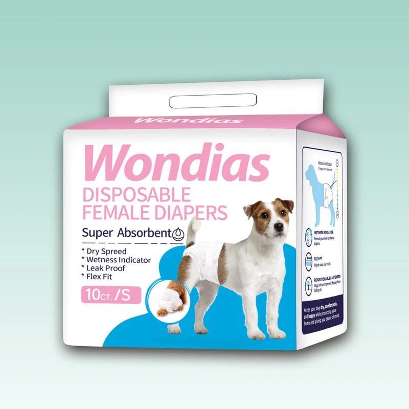 S-Size-Pet-Diaper-Dog-Female-Cute-Absorption-Label-Disposable-Physiological-Dog-Diapers-Pants S Size Pet Diaper Dog Female Cute Absorption Label Disposable Physiological Dog Diapers Pants