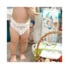 Sensitive Disposable Baby Diapers with 3D Leak Prevention and 360 Elastic Waist Band 2 Sensitive Disposable Baby Diapers with 3D Leak Prevention and 360 Elastic Waist Band
