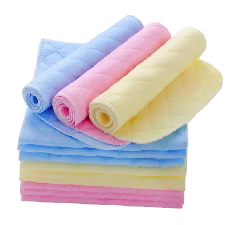 Six-Layer-Colorful-Eco-Cotton-Padded-Diapers-Soft-Reusable-Washable-Absorbent-Quick-Dry-Fold-Free-Cloth-Diapers-Insert Six Layer Colorful Eco Cotton Padded Diapers Soft Reusable Washable Absorbent Quick Dry Fold Free Cloth Diapers Insert