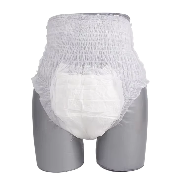 Soft-Breathable-Absorption-Disposable-OEM-Japanese-Adult-Diaper-Pull-up-Pants Soft Breathable Absorption Disposable OEM Japanese Adult Diaper Pull up Pants