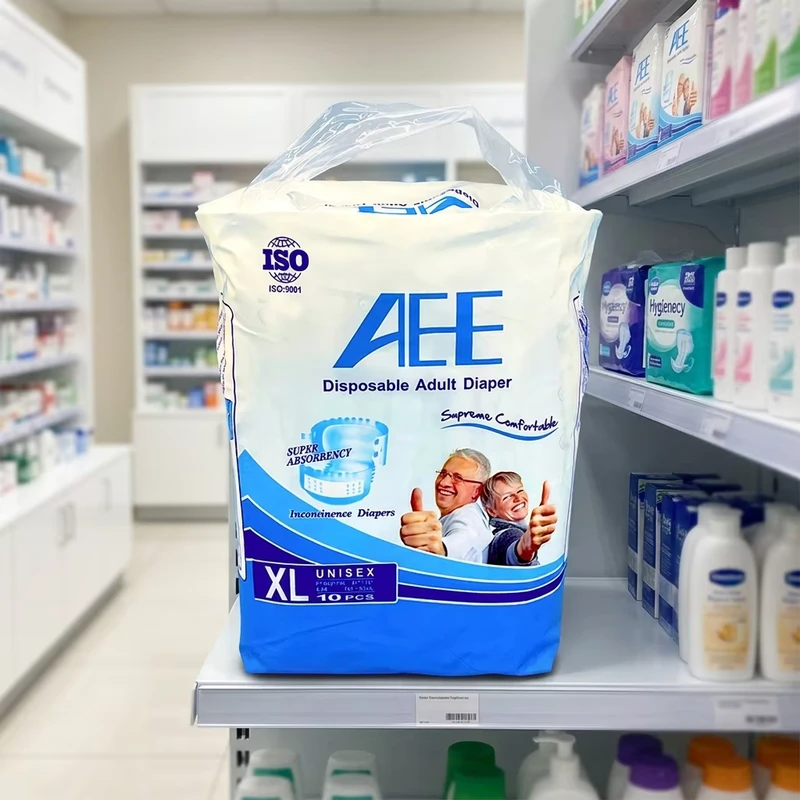 Soft-Breathable-Adult-Diaper-with-Strong-Absorption-Core-for-Daily-Elderly-Care Soft Breathable Adult Diaper with Strong Absorption Core for Daily Elderly Care