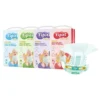 Soft Breathable China Nonwoven Child Diapers Factory Stock Super Dry Baby Diapers Clothlike Backsheet 3D Leak