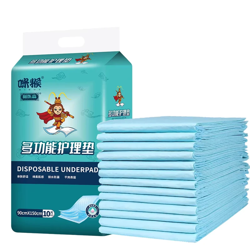Soft-Material-Non-Woven-Fabric-Breathable-Extra-Absorbent-Adult-Incontinence-Absorbent-Anti-Leak-Disposable-Underpads Soft Material Non Woven Fabric Breathable Extra Absorbent Adult Incontinence Absorbent Anti Leak Disposable Underpads