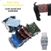 Source Factory Dog Anti harassment Safety Leak proof Washable Hip hop Style Dog Pants Pet Diapers Boy Dog Leak proof 2 Source Factory Dog Anti harassment Safety Leak proof Washable Hip hop Style Dog Pants Pet Diapers Boy Dog Leak proof 1